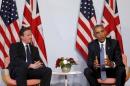 Obama and Cameron meet at the G7 Summit in Germany