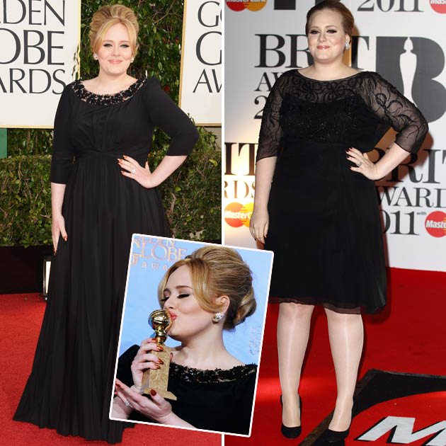 Adele zeigt ihren After-Baby-Body bei den Golden Globes 2013 | Baby ...