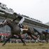 Oxbow, ridden by jockey Gary Stevens, wins the 138th Preakness Stakes horse race at Pimlico Race Course, Saturday, May 18, 2013, in Baltimore. (AP Photo/Matt Slocum)