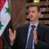 In this image from a Syrian state television interview broadcast Sunday Aug 21 2011, President Bashar Assad says his security forces are making gains against a 5-month-old uprising and says his government is in no danger of falling. He repeated plans to introduce reforms to Syria, one of the most authoritarian states in the Middle East. He said a committee to study reforms would need at least six months to work. He said the situation in Syria "may seem dangerous ... but in fact we are able to deal with it." (AP Photo/ Syrian state tv via APTN)