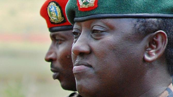 General Karenzi Karake (pictured) was accused of &quot;crimes of terrorism&quot; linked to the killing of nine Spanish citizens in Rwanda in the 1990s