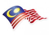 Bendera Malaysia. Ilustrasi