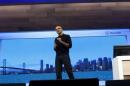 Microsoft CEO Satya Nadella delivers his keynote address at Microsoft Build in San Francisco