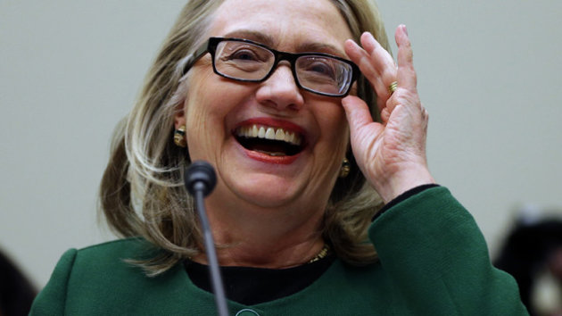 Clinton's Glasses a Concussion Result (ABC News)