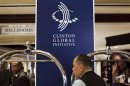 Employees at the Sheraton Hotel on 52nd Street prepare for the Clinton Global Initiative in New York