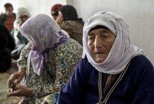 Mahan Kasari, an 87 year-old Syrian Kurdish refugee …