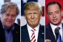 President-elect Trump names Steve Bannon and Reince Priebus to his senior White House leadership team