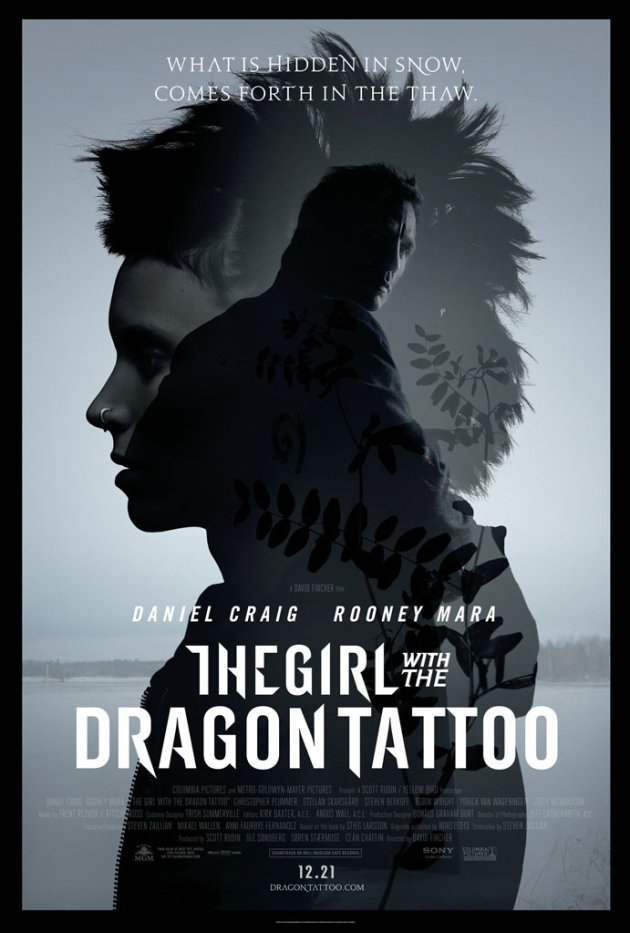 previous The Girl with the Dragon Tattoo 2011 Columbia Pictures Poster