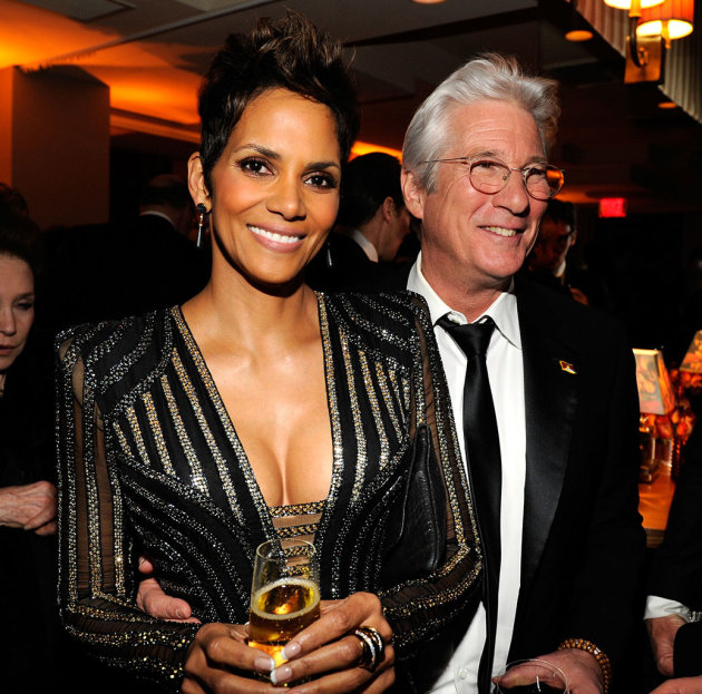 2013 Vanity Fair Oscar Party Hosted By Graydon Carter - Inside: Halle Berry and Richard Gere