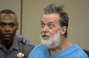 Robert Lewis Dear, 57, accused of shooting three people to death and wounding nine others at a Planned Parenthood clinic in Colorado last month, attends his hearing at an El Paso County court in Colorado Springs