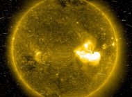 This 2006 Solar and Heliospheric Observatory (SOHO) Extreme ult