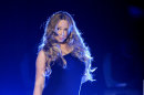 Singer Mariah Carey performs at Caesars Entertainment 