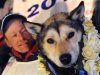 Mitch Seavey holds one of his lead dogs, Taurus, as he poses for photographers at the finish line of the Iditarod Trail Sled Dog race in Nome, Alaska, Tuesday, March 12, 2013.  Seavy became the oldest winner and a two-time Iditarod champion.   (AP Photo/The Anchorage Daily News, Bill Roth)  LOCAL TV OUT (KTUU-TV, KTVA-TV) LOCAL PRINT OUT (THE ANCHORAGE PRESS, THE ALASKA DISPATCH)