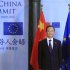 China's Premier Wen and European Council President Van Rompuy attend signing ceremony during EU-China summit in Brussels