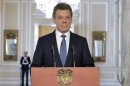 El presidente de Colombia descarta un alto el fuego con las FARC