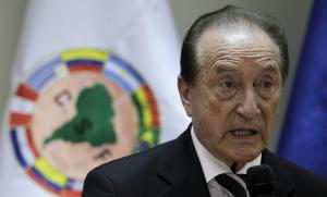 File picture of Acting President of the CONMEBOL Figueredo &hellip;