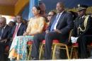 Democratic Republic of the Congo's President Joseph Kabila and First Lady Marie Olive Lembe attend the anniversary celebrations of CongoÕs independence from Belgium in Kindu
