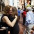 Co-workers Susan Sproul, left, and Susan Davidson hug after evacuating from their building after an earthquake was felt in Baltimore, Tuesday, Aug. 23, 2011. Downtown office buildings were cleared and workers were waiting for clearance to re-enter. (AP Photo/Patrick Semansky)