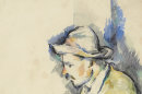 This undated picture provided by Christieâ€™s shows a rare watercolor study by French artist Paul Cezanne believed lost and last seen in 1953. It will be sold at auction May 1, 2012, by Christie's in New York, where itâ€™s expected to bring up to $20 million. The watercolor is one of Cezanneâ€™s studies for â€œCard Players,â€ a five-painting series created between 1890 and 1896. (AP Photo/Christie's)
