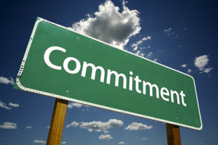 You need 100% commitment. 