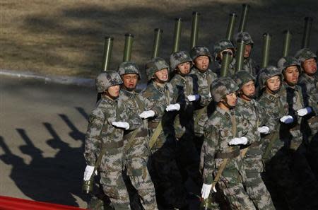 f the Chinese People's Liberation Army march 