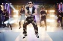 File photo of South Korean singer Psy performing his hit "Gangnam Style" during a morning television appearance in Sydney