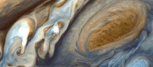 La gran mancha de Jupiter (Foto: NASA)
