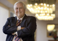 <p>               CORRECTS OBJECT NAME - FILE - This undated file photo released by Mineralogy shows Gold Coast United owner Clive Palmer in Brisbane, Australia. Mining magnate Palmer, one of Australia's richest business people, said Monday, April 30, 2012 he hoped to run for Parliament for the conservative opposition, which opinion polls suggest will win government next year. (AP Photo/Mineralogy, File) EDITORIAL USE ONLY