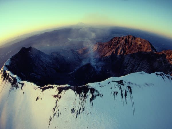 Mount St. Helens After Eruption