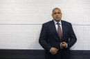 Bulgarian former PM and head of centre-right GERB party Borisov poses for a picture during an interview with Reuters in Sofia