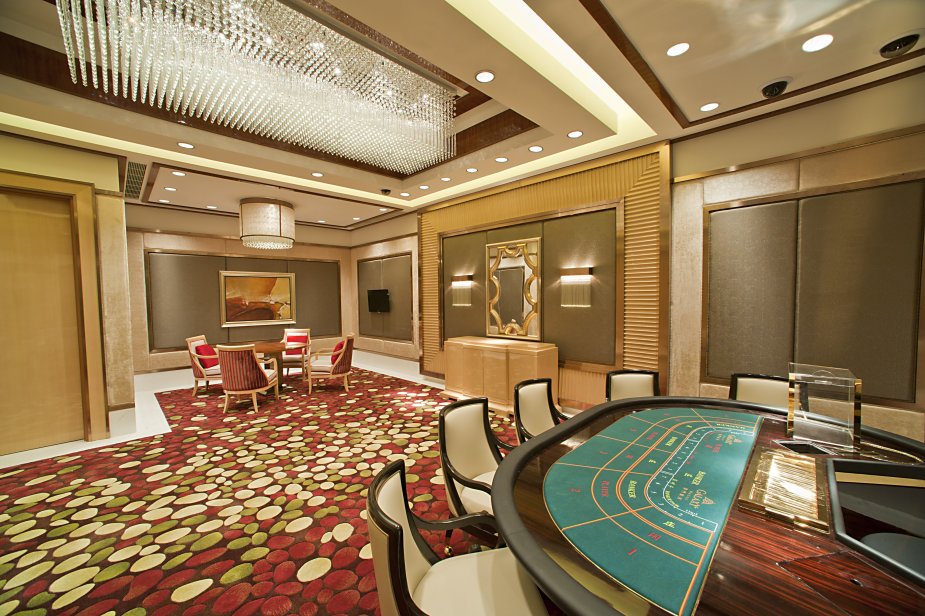 Galaxy Casino Sky 32 VIP lounge in Macau