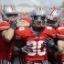 Ohio State's Chris Fields, center, celebrates  with teammates after scoring a touchdown against Toledo during second quarter of an NCAA college football game Saturday, Sept. 10, 2011, in Columbus, Ohio. (AP Photo/Jay LaPrete)