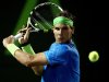 Rafael Nadal began his quest for a first-ever Miami title by ousting Colombia's Santiago Giraldo in just 69 minutes