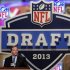 NFL commissioner Roger Goodell opens the second round of the NFL Draft, Friday, April 26, 2013 at Radio City Music Hall in New York.  (AP Photo/Mary Altaffer)