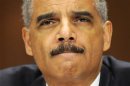 File photo of Holder testifying before the Senate Judiciary Committee on Capitol Hill in Washington