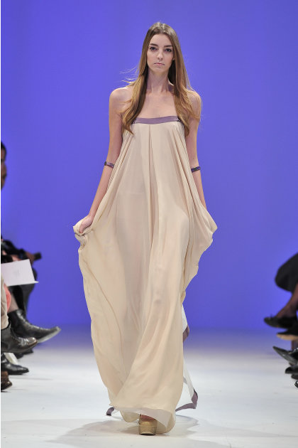 2011 LG Toronto Fashion Week Spring 2012 Collection - Golnaz Ashtiani - Runway
