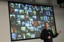 Facebook CEO Zuckerberg speaks during a media event at the company's headquarters in Menlo Park, California