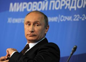Russian President Vladimir Putin attends a meeting &hellip;