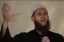 Islamist preacher Lau delivers a speech during a pro-Islam demonstration in Cologne