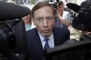 Former CIA director David Petraeus, whose career was destroyed by an extramarital affair with his biographer, arrives for sentencing at the federal courthouse in Charlotte, N.C., Thursday, April 23, 2015. Petraeus is expected to plead guilty to sharing top government secrets with his biographer. (AP Photo/Bob Leverone)