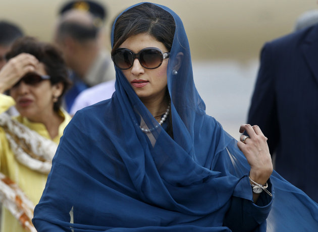 Khar arrives in India, hopes for good, friendly ties