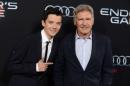 Asa Butterfield and Harrison Ford star in Ender's Game