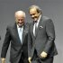 UEFA President Platini talks to FIFA President Blatter during the 62nd FIFA Congress in Budapest