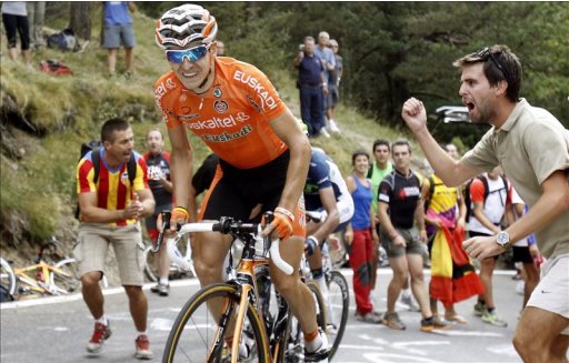 El ciclista del Euskaltel-Euskadi Igor Anton. EFE/Archivo