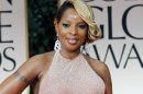 FILE - In this Jan. 15, 2012 file photo, singer Mary J. Blige arrives at the 69th Annual Golden Globe Awards in Los Angeles. A criticized Burger King commercial featuring Mary J. Blige singing about chicken has been pulled, but the fast-food chain is blaming licensing issues for the decision. In it, Blige sings passionately about the ingredients in the chicken snack wraps. But as the video went viral, some in the black community criticized the ad as stereotypical. The black women-oriented website Madame Noire likened it to â€œbuffoonery.â€ Burger King said Tuesday the commercial was pulled because of a music licensing concern and that they hope to have the Blige â€œads back on the air soon.â€ (AP Photo/Matt Sayles, file)
