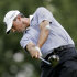 Matt Kuchar hits his tee shot from the second hole during the second round of The Barclays golf tournament, Friday, Aug. 26, 2011, in Edison, N.J. (AP Photo/Rich Schultz)