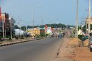 Constitution Road in Kaduna, Nigeria, amid a curfew in June 2012