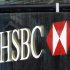 The logo of HSBC bank is seen at its office in the Canary Wharf business district of London