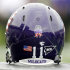 Northwestern wide receiver Jeremy Ebert's helmet is set on the sideline before an NCAA college football game against Eastern Illinois on Saturday, Sept. 10, 2011, in Evanston, Ill. (AP Photo/Nam Y. Huh)