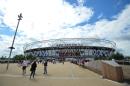 A general view outside the London Stadium on August 21, 2016